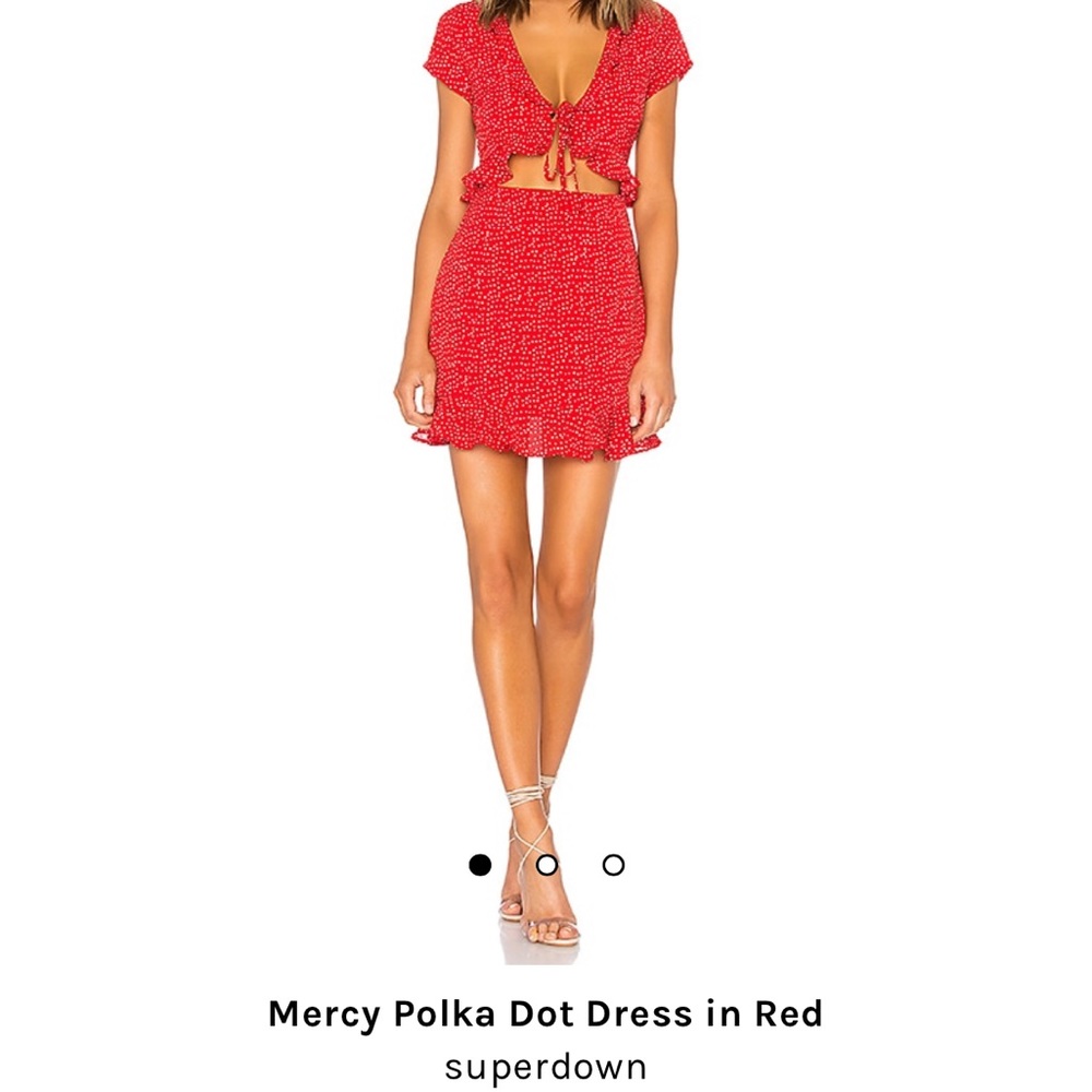 Super down Mercy Polka Dot Dress
